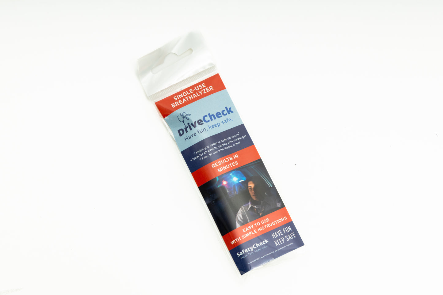 DriveCheck/Alcograd Breath Alcohol Test (60 Tests/Box)