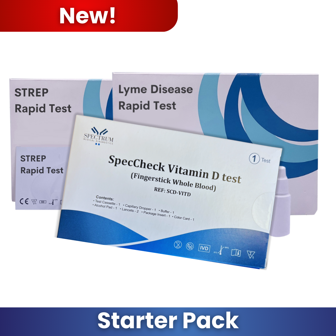 Starter Pack 1 Rapid Diagnostic Test Kit Bundle (No Drug Tests