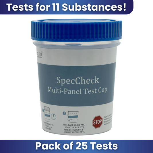 SpecCheck 11-panel Drug Test Cup (#31 Cup) (25 Tests/Kit)