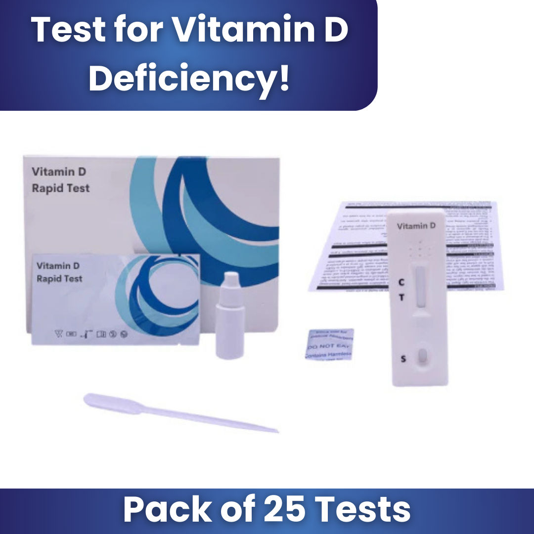 SpecCheck Rapid Vitamin D Rapid Test Kit (25 Tests/Kit) Spectrum