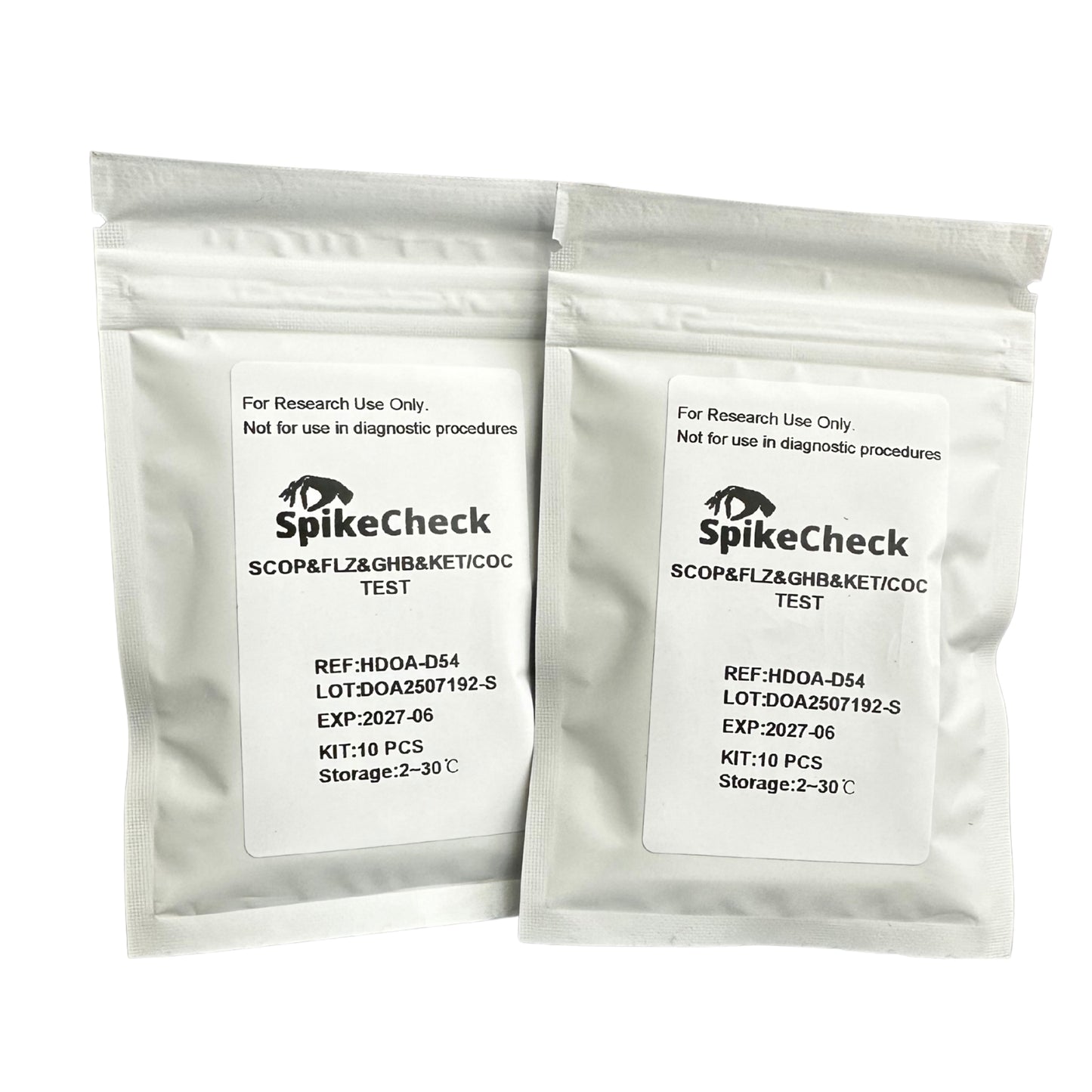 SpikeCheck™ Drink Test Cards - 5-Drug Detection (Card Format)