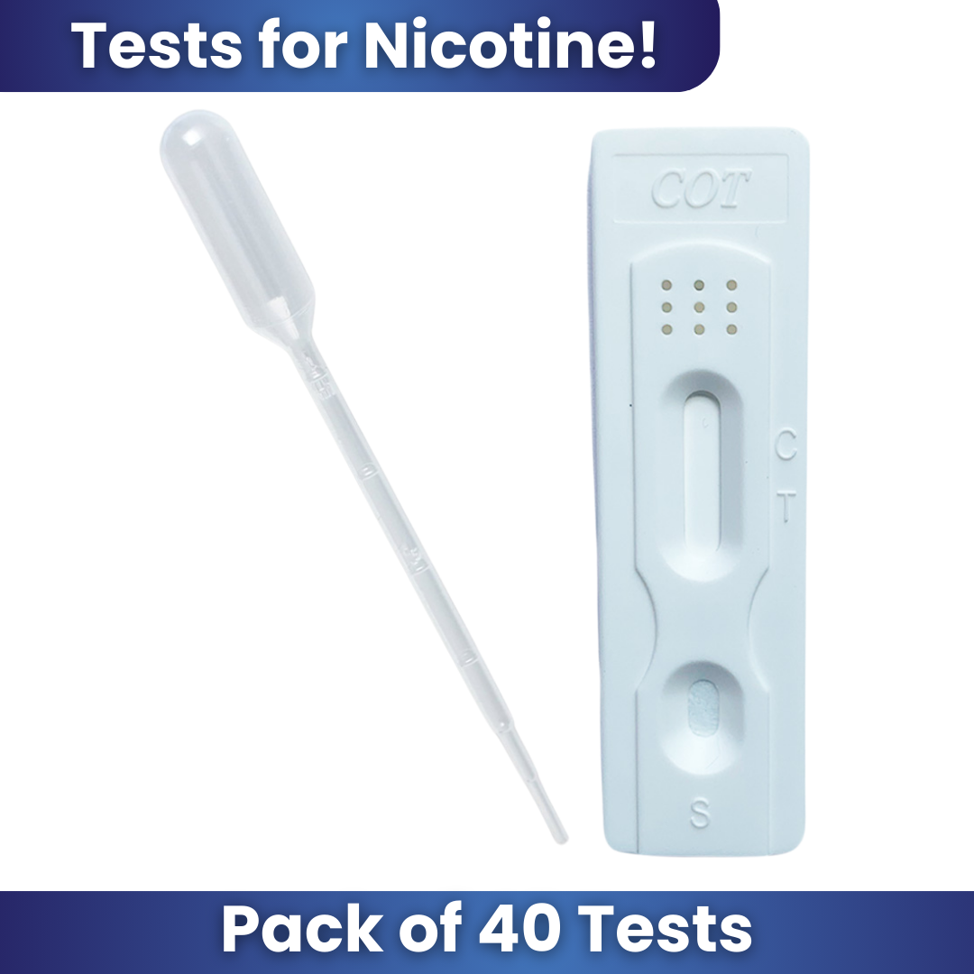 Nicotine (Cotinine) Urine Test Casette (40 Tests/Kit) – Spectrum ...