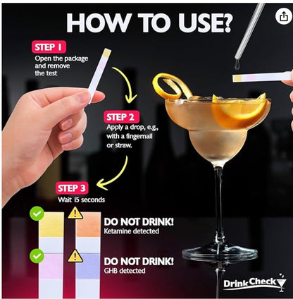 SpikeCheck™ Drink Spiking Detection Wristbands | Bulk Orders for Events & Venues