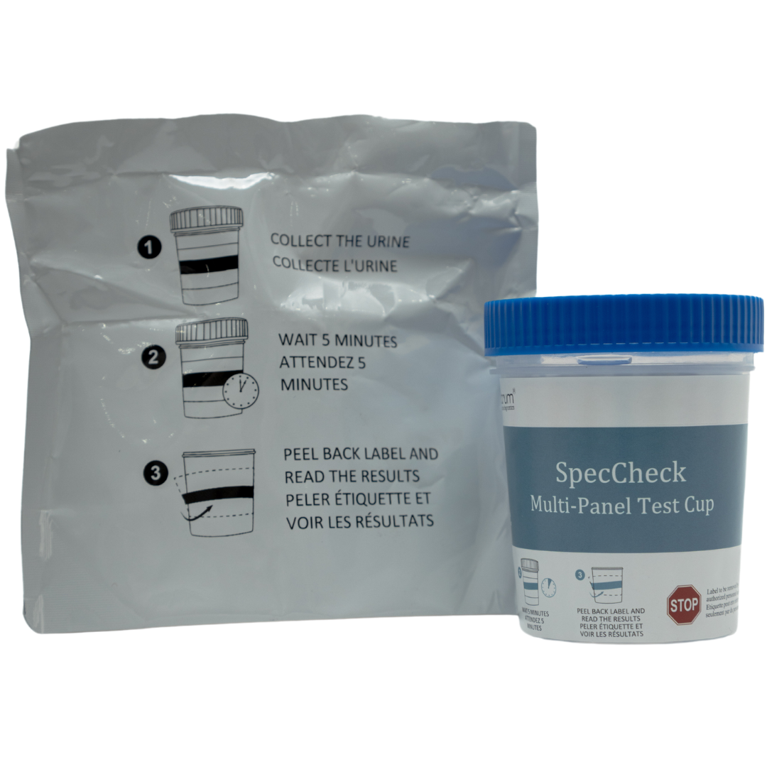 SpecCheck Multi-Panel Drug Test Cups | Introducing SpecCheck – Spectrum ...