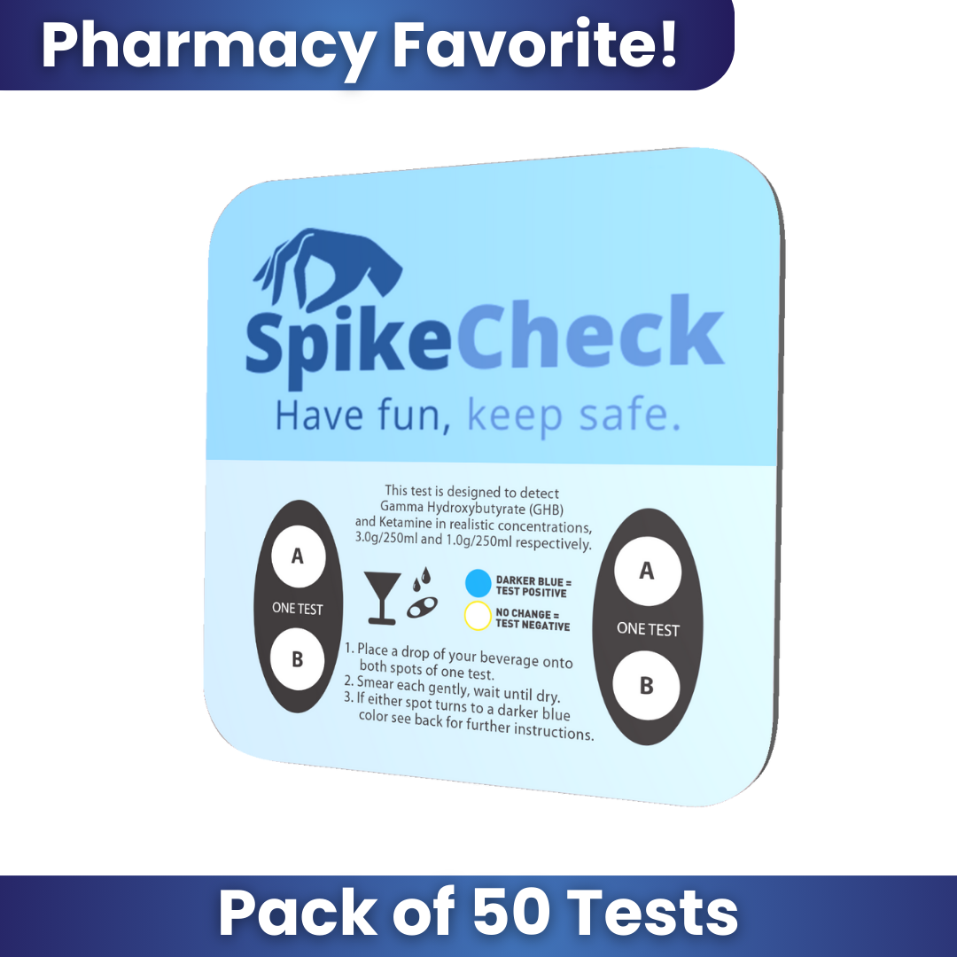 Spike Testing Icon SpikeCheck Drink Spike Test - Rapid Test Kit – Spectrum Medical Diagnostics