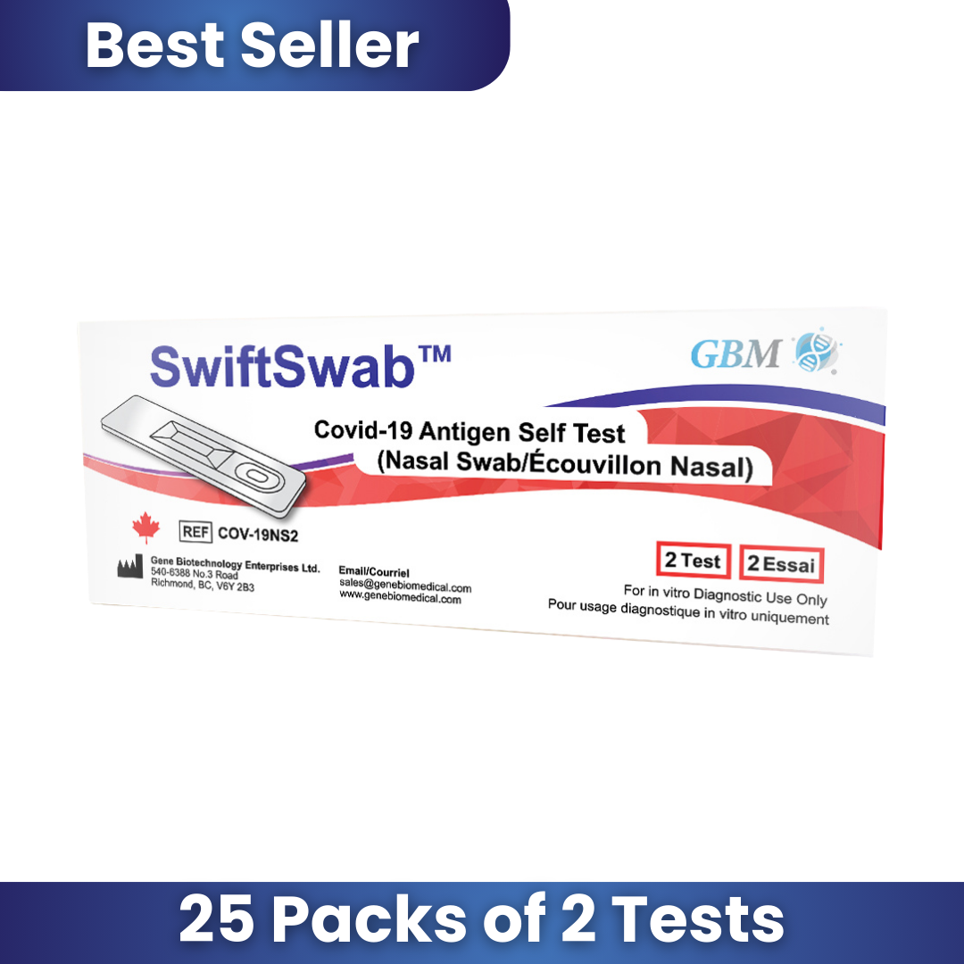 SwiftSwab™ Covid-19 Antigen Self Test (50 Tests/Box)