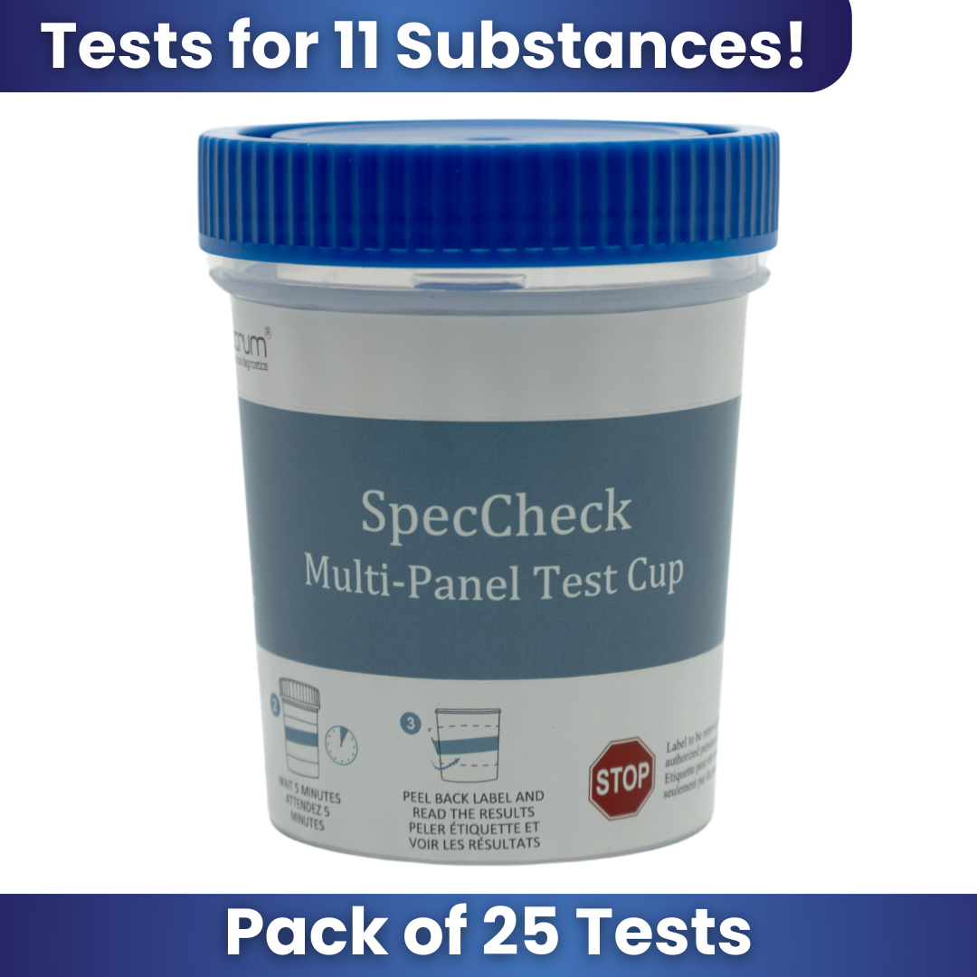 SpecCheck 11-panel Drug Test Cup (#31 Cup) (25 Tests/Kit)