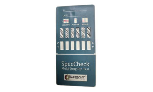SpecCheck 12-Panel DOT Drug Test Dip (25 Tests/Kit) – Spectrum Medical ...
