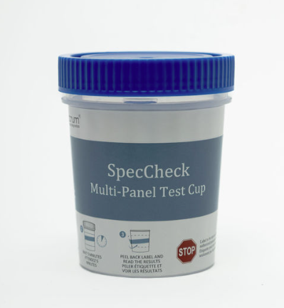 NEW!  17-Panel DOT Drug Test Cup with Adulterants