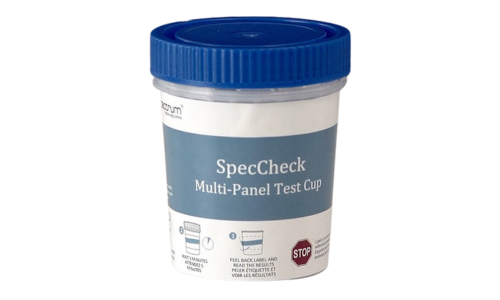 SpecCheck 12-panel Drug Test Cup with Parent Alcohol (25 Tests/Kit)